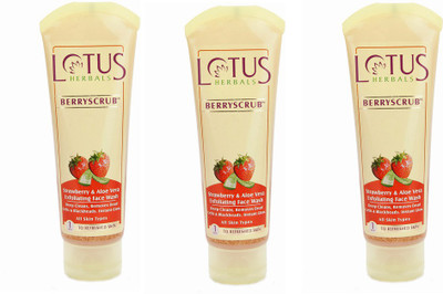 

Lotus Strawberry & Aloe Vera Exfoliating- Berry Scrub(360 g)