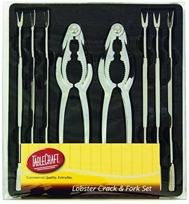 

Tablecraft H76984 8Piece Seafood Set Cracker