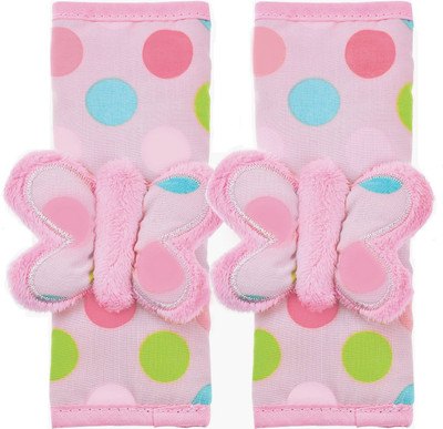 

Playette Butterfly Dots Seat Belt Cover(Pack of 2)