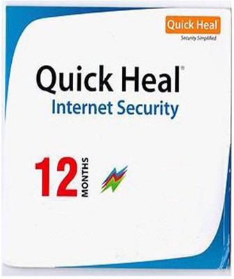 Quick Heal Internet Security 1.0 User 1 Year(CD/DVD)