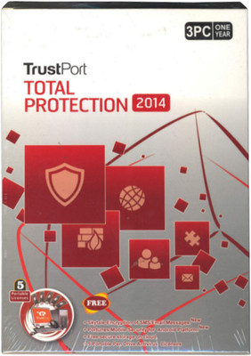 Trustport Total Protection 2014 3 PC 1 Year(CD/DVD)