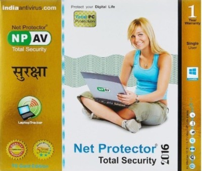 Net Protector Anti-virus 1.0 User 1 Year(Voucher)