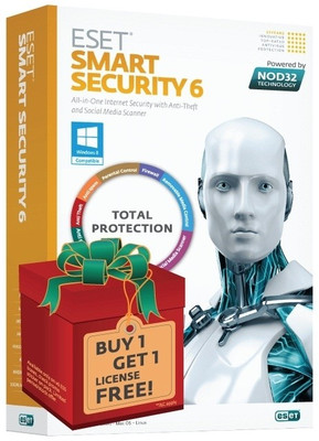 Eset Smart Security Version 6 1 PC 1 Year(Voucher)