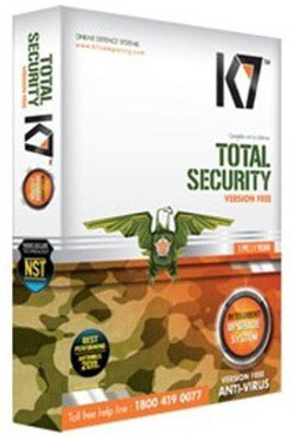 K7 Total Security 1 User 1 Year(CD/DVD)