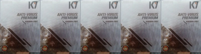 

K7 Anti-virus 5 User 1 Year(CD/DVD)