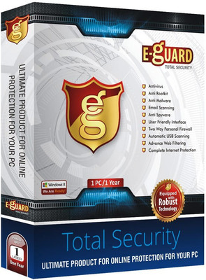 E-Guard Total Security 10.0 User 1 Year(CD/DVD)