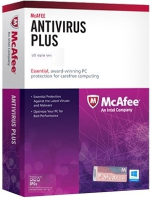 

McAfee AntiVirus Plus 3 PC 1 Year(CD/DVD)