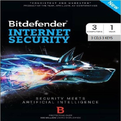 

Bitdefender Internet Security 3 User 1 Year