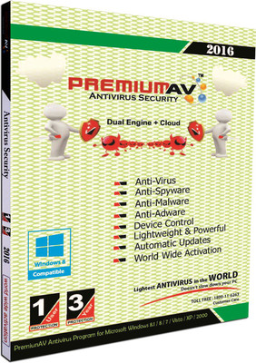 

PremiumAV Internet Security 1 User 1 Year(CD/DVD)