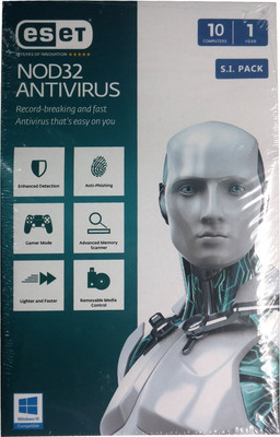 

ESET Anti-virus 10 User 1 Year(CD/DVD)