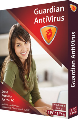 Guardian Anti Virus 2013 1 PC 1 Year(CD/DVD)