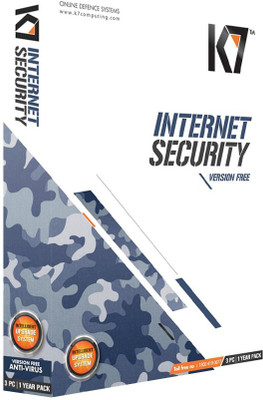 K7 Internet Security 3 User 1 Year(CD/DVD)