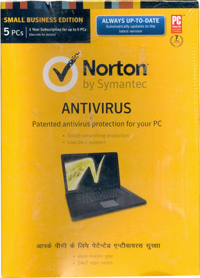 Norton AntiVirus 5 PC 1 Year(Voucher)