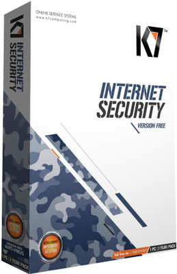 K7 Internet Security 1 PC 1 Year(CD/DVD)