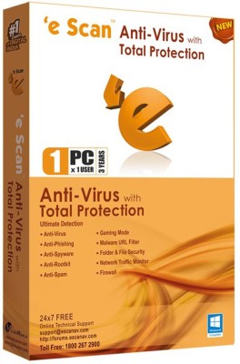 ESCAN Anti-virus 1.0 User 3 Years(Voucher)