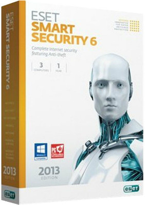 Eset Smart Security Version 6 3 PC 1 Year(Voucher)