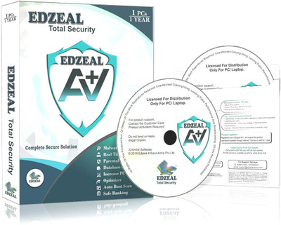 

Edzeal Total Security 1 User 1 Year(CD/DVD)