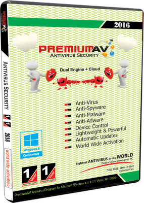 

PremiumAV Internet Security 1 User 1 Year(CD/DVD)