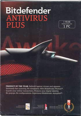 

Bitdefender Antivirus Plus 1 PC 1 Year(CD/DVD)