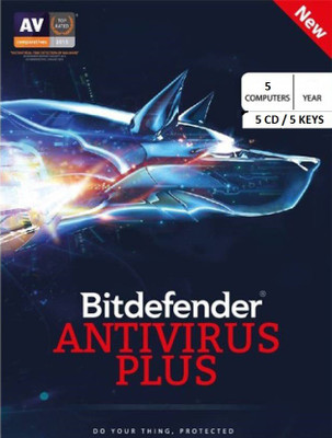 

Bitdefender Anti-virus 5 User 1 Year(CD/DVD)
