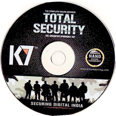 

K7 Total Security 1 User 1 Year(CD/DVD)