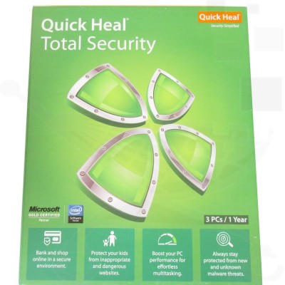 QUICK HEAL Total Security 3.0 User 1 Year(Voucher)