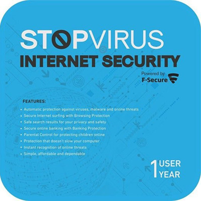 F-Secure Internet Security 1.0 User 1 Year(CD/DVD)