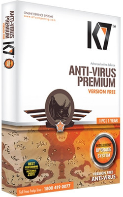 

K7 Anti-Virus Premium 1 PC 1 Year(CD/DVD)