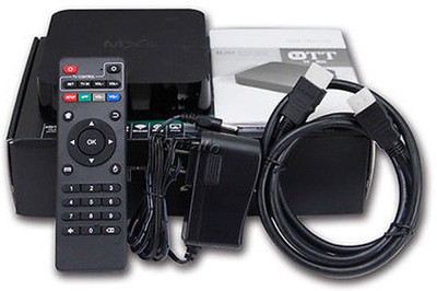 

Divinext OTT TV Box MXQ 4X CPU 4X GPU Media Streaming Device(Black)