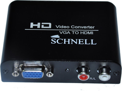 

Schnell Vga To Hdmi Converter Media Streaming Device(Black)