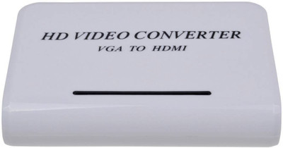 

Wire Swipe 1080P High Definition VGA to HDMI TV HD Video Signal Converter (5 years Warranty) Media Streaming Device(White)