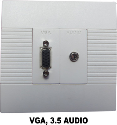

DASAM 2 Module HDMI AUDIO Wall Plate Media Streaming Device(White)