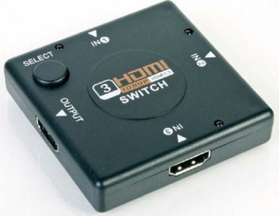 

Wiretech 3 Port Media Streaming Device(Black)