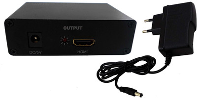 

Redeemer VGA+Audio to HDMI Interface Conversion Media Streaming Device(Black)