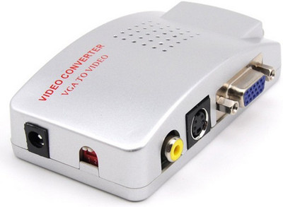 

Laprite VGA to Vido & S-Video Converter Media Streaming Device(Silver)