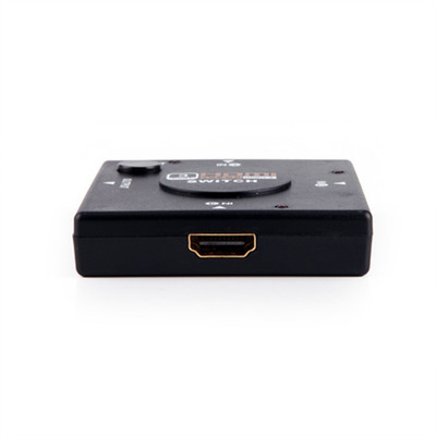 Tapawire 3 in 1 Output port Mini 3D HDMI Amplifier Switch (1080p) Media Streaming Device(Black) available at flipkart for Rs.380