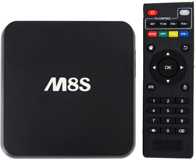 

Sunvell M8S - Android 4.4 Kitkat, AML8726-M8/S812 Quad-core Cortex-A9, Mali-450 / 8-Core GPU, 2 MB Graphics Card, 2 GB DDR3, 8 GB HDD,SDD 2 Mini PC(Black)