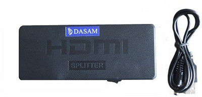 

Dasam HDMI Splitter 1x4 Media Streaming Device(Black)