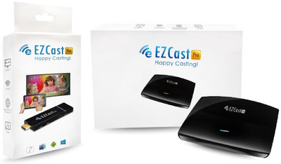 

Ezcast Pro Wireless Presentation Device with LAN Media Streaming Device(Black)