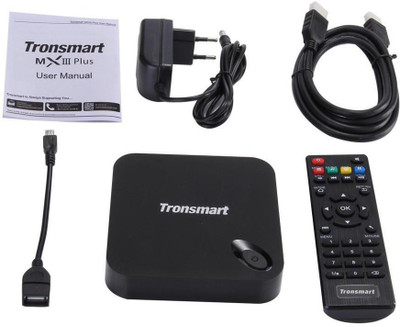 Tronsmart MXIII Plus 2G/16G Android TV Media Streaming Device(Black)
