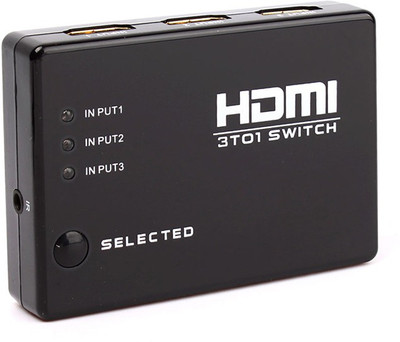 

SignaWeld HDMI SWITCH 3:1 FOR HDTV Media Streaming Device(Black)