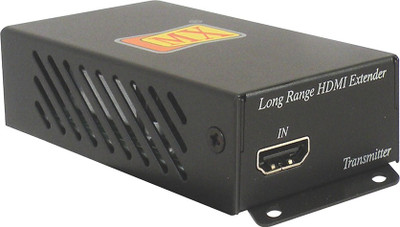 

MX HDMI EXTENDER OVER SINGLE CAT 6 CABLE UPTO 100 MTRS FULL HD 1080p Media Streaming Device(Black)