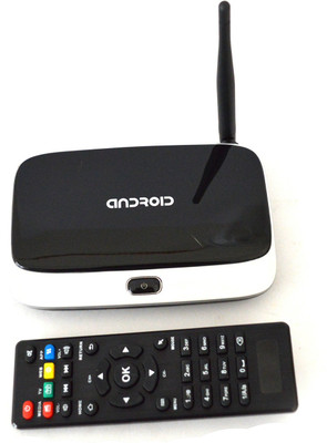 

Smart Power Andriod 4.4 Smart TV Box Quad Core 8G WIFI Full 1080p HD media Player Media Streaming Device(Black)