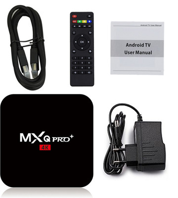 

MXQ PRO + Amlogic S905 2GB RAM 16GB ROM Gigabit LAN Bluetooth 2.4G+5G WIFI Media Streaming Device(Black)
