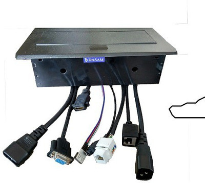 

DASAM 10 Module Hydraulic Popup Box - Black Media Streaming Device(Black)