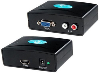 

Generix VGA TO HDMI Converter/Adapter ( with audio ) Media Streaming Device(Black)