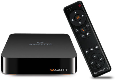 

Amkette EvoTV 2 Smart Android Media Streaming Device(Black)