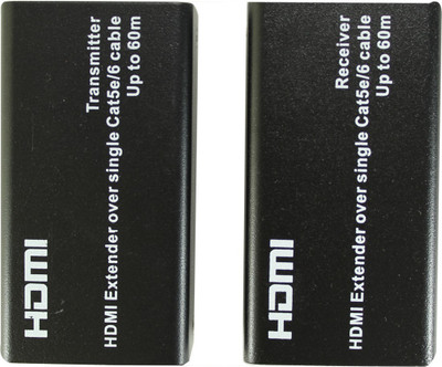 

RoQ 60 Meter HDMI Extender Over Cat 5e/6 Media Streaming Device(Black)