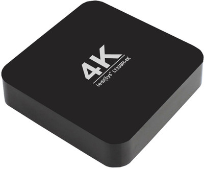 

Leoxsys LT33BR-4K Android MINI PC Smart TV Box WiFi Media Streaming Device(Black)