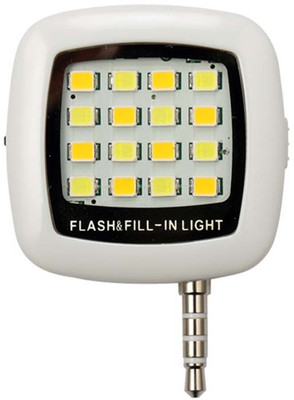 

White 3.5 Selfie Flash(Adjustable Brightness White)
